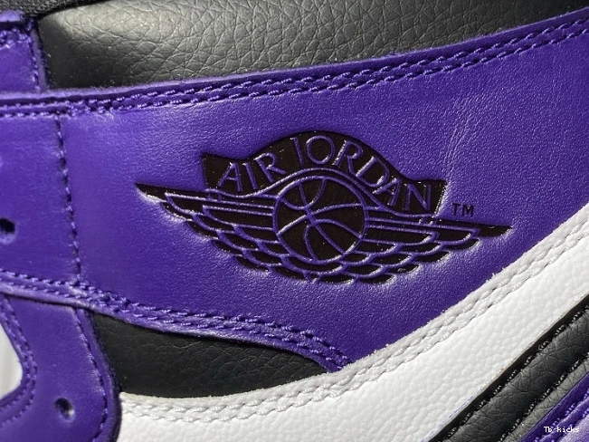 Cheap TBK OG 1 High Jordan 555088-500 Court Air Purple 0715